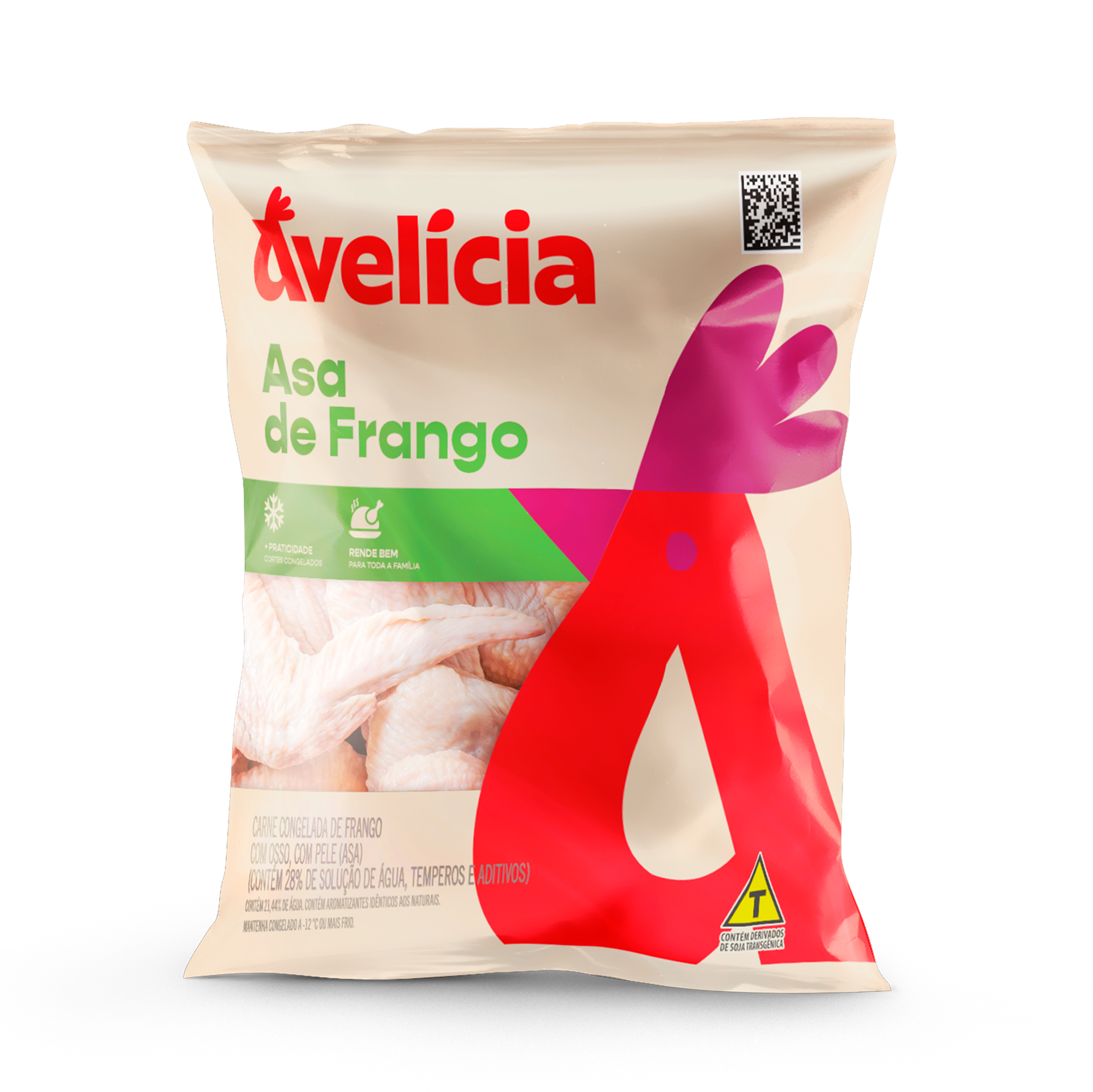 Asa de Frango Cortes Congelados com Osso Avelícia